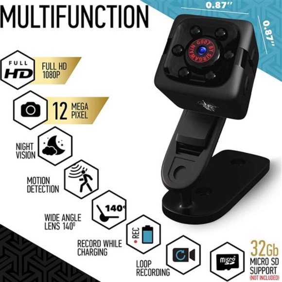 Mini Spy Camera 1080P Hidden Camera - Portable Small HD Nanny Camera - Picture 5 of 8